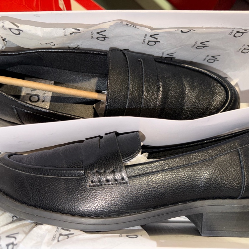 Dolce Vita Women's Black Leather Loafers